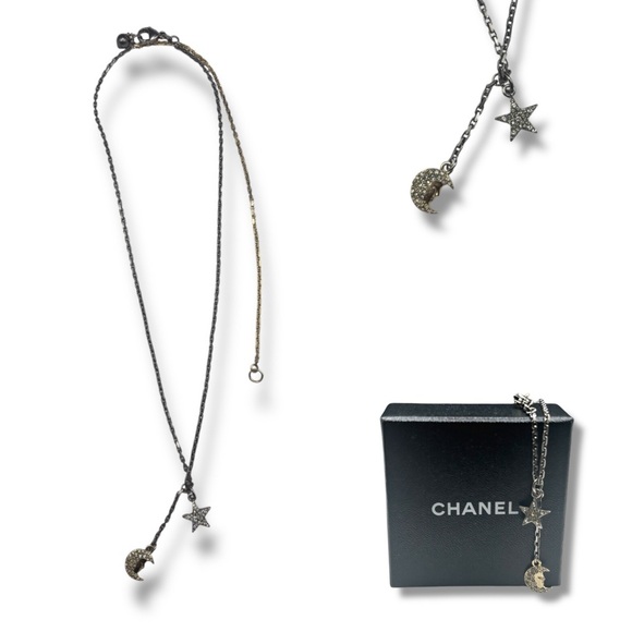 CHANEL Jewelry - Chanel Star & Moon Pendant Necklace